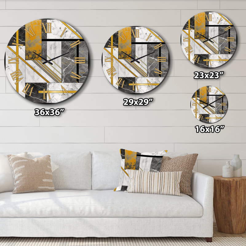 Horloge murale X, Moyenne