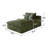 Y139-R-SLEEPER-GREEN Right Sleeper Green