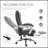 Comfortable Reclining Office Chair With Multiple Supportive Features