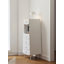 Commode courbée moderne, rangement multi-tiroirs