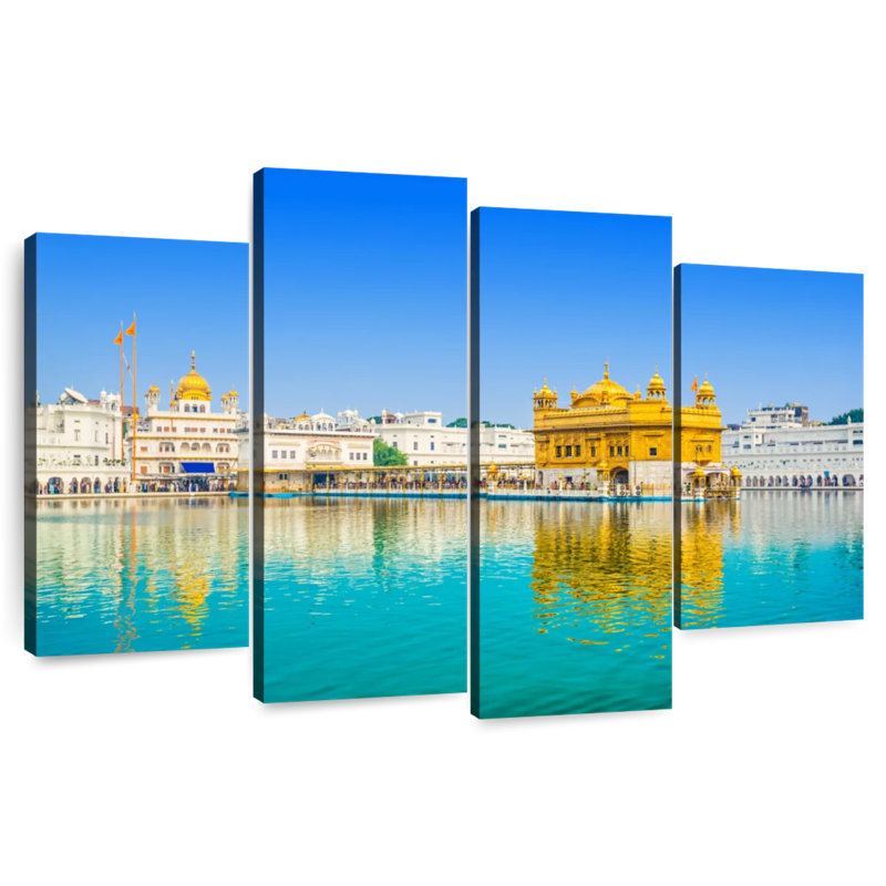Nicci Asia Amritsar Golden Temple, H 27 po x l 43 po
