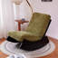 Chaise berçante en bois massif-101363939