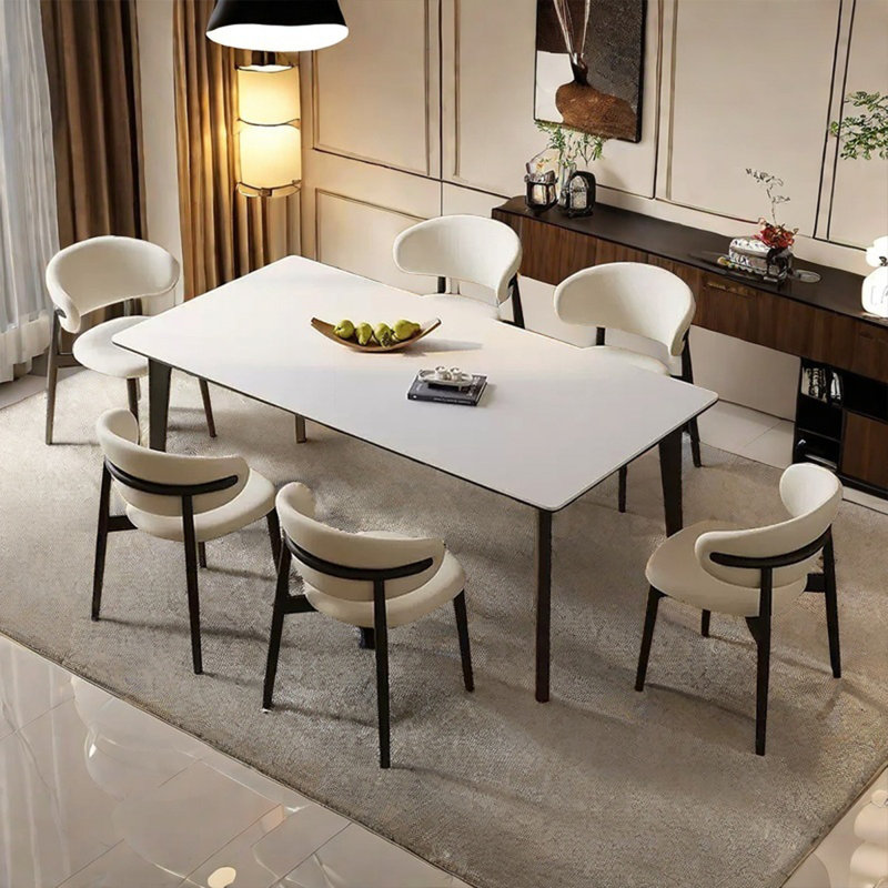 Table en pierre massif, H 29,53 po x L 70,87 po x l 35,43 po