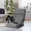 Isabelle & Max Caceres Adjustable Padded Armrests and Reclining Floor Game Chair in Gray-738719414