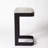 Upholstered Counter Stool with Metal Frame