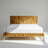  Bosk Acacia Wood Bed Frame with Headboard, King Size Fluted Pattern Inspired, Mid-Century Modern Style Platform Bed – FSC Certified, Noise-Free, Easy Assembly, No Box Spring Needed-121121534-121121533