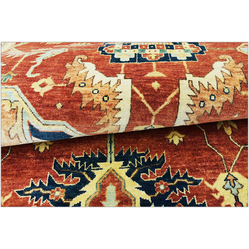 Wool Oriental Area Rug, Runner 2'6" x 8'