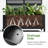 Arch Metal Planter Box with Trellis with Wheels-523546179