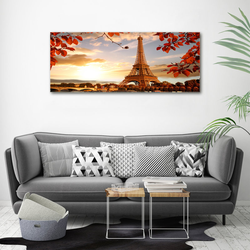 Eiffel Tower Paris - Wrapped Canvas Print