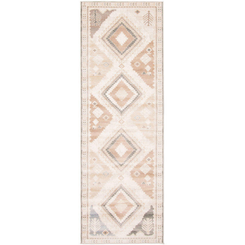 Lia Ivory Rug, Runner 2'8" x 8'2"