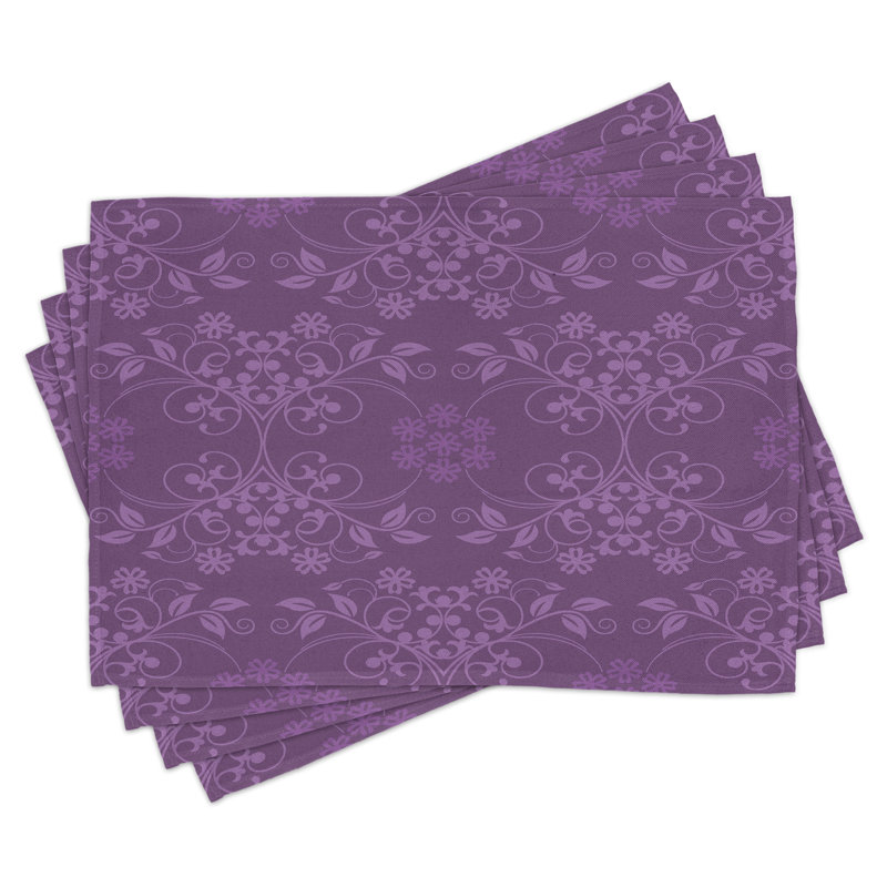 Ensemble de 8 napperons décoratifs East Urban Home