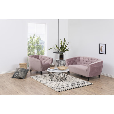 3-tlg. Couchgarnitur Keagan