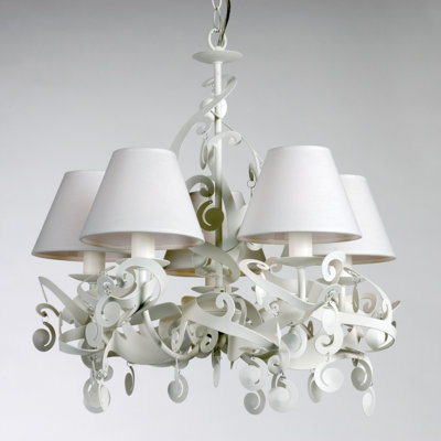 Dycus 5 - Light Candle Style Chandelier