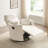 Chenille Swivel Recliner Chair-124322437