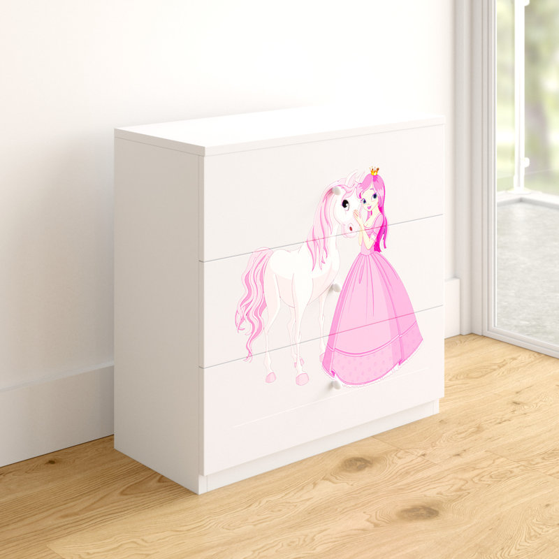 Cicero Kids 3 - Drawer Chest, White