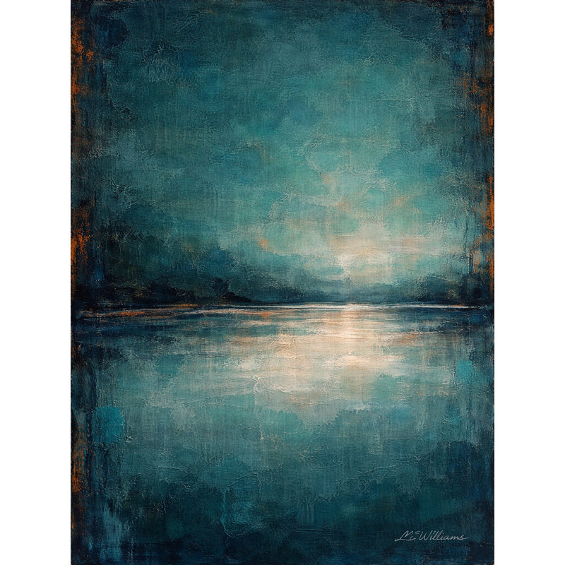 Art mural sur toile bord de mer, L 12 po x H 16 po x P 1 po