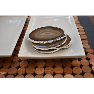Sous-verre en agate