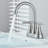 Mounting / Installation Required 2 -handle Bathroom Faucet with Drain Assembly-98841167