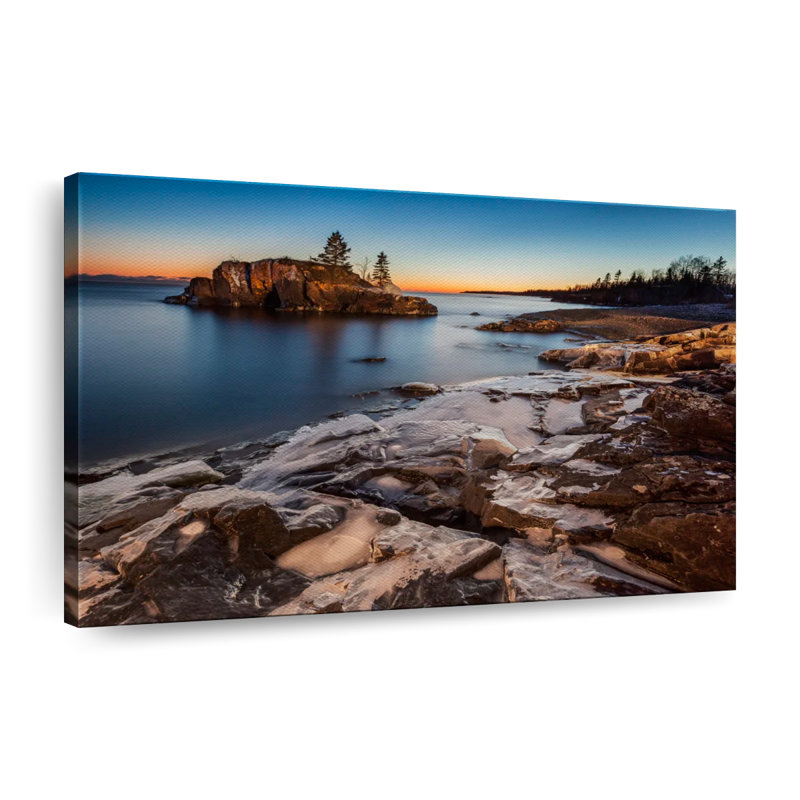«Lake Superior At Dusk», reproduction sur toile, L 20 po x H 30 po