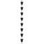 Aluminum No Subject Rain Chain