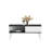 Modern Coffee Table, Black & White, 100% Melamine Coated Particle Board, Thickness: 0.7 inches | Stylish & Functional Design, Perfect for Living Room & Contemporary Spaces-198357315-201128127