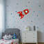 Blast Off Space Rocket Wall Sticker-1223760991-1223760985