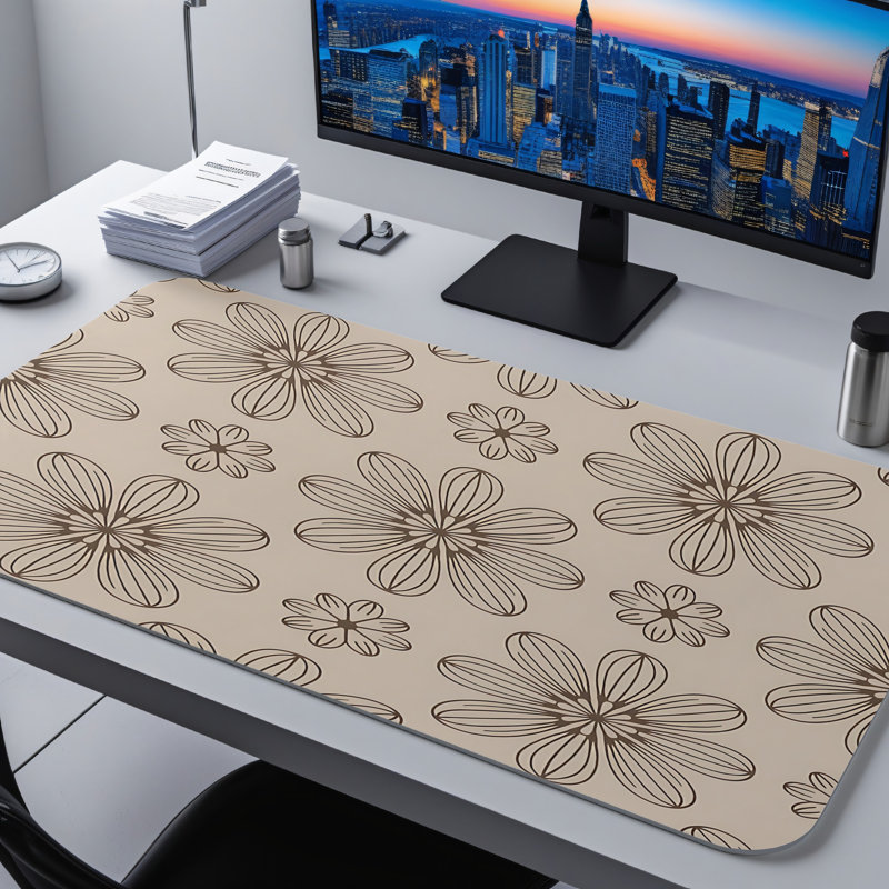 Polyester Desk Pad, 31.5x15.5