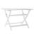 Folding Dining Table 43.5'' - Built To Outdoor Weather Wood For Entertaining