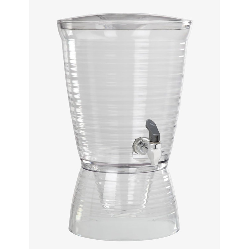 Distributeur de boissons, 2,5 gallons, transparent, (1 unité)