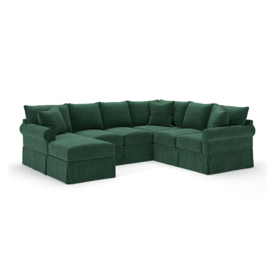 Amari Slipcovered U-Shaped Sectional