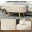 82cm Wide Footstool Ottoman-567629603