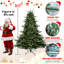 Arbre de Noël pleine forme avec support en métal-117479388-117479394