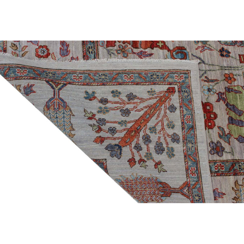 Transitional One-of-a-Kind Rectangle 8'1" X 10'4" Hand Knotted Area Rug