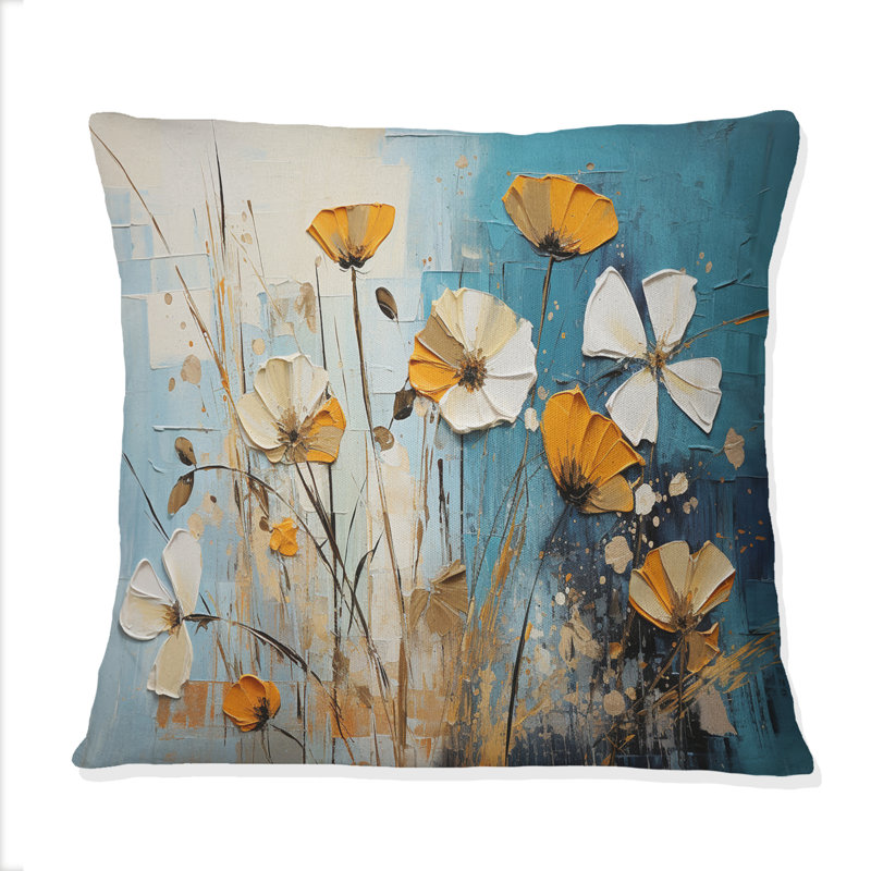 Coussin Meadow Whispers Collage III - Meadow