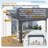 Adjustable Height Outdoor Gazebo Pergola For Patio-113065730
