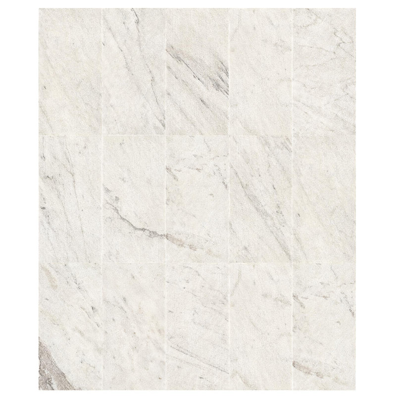 Marbre blanc, marbre naturel, pour mur, finition texturée FS, marbre cannelé 3D