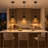 3-Light Adjustable Kitchen Island Pendant Light