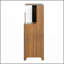Ensemble de meubles modernes 2 en 1 pour chat 2 en 1, table d'appoint pour litière pour chat, maisonnette avec rangement pour 2 petits chats - Brun-1770398390