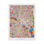 « dallas texas city map color », impression sur toile tendue-668715740