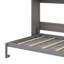 Lit escamotable double pleine grandeur au design classique-980771434-980771437