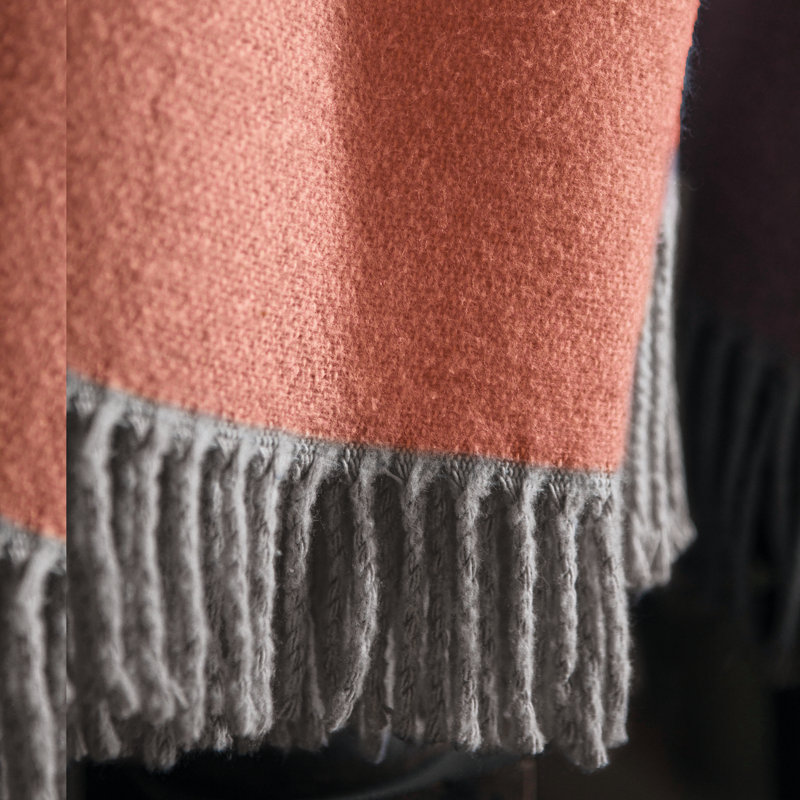 DIVIN Throw Blanket, Pink