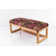 Velvet Upholstered Bench