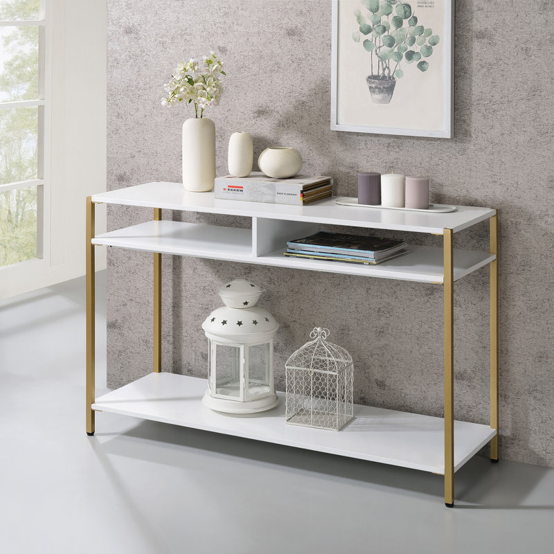 Console 47,25 po, Blanc