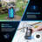 3-in-1 Solar Powered Outdoor Bug Zapper with Integrated Night Light for Bedroom, Patio, and Camping