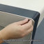 Bureau moderne en cuir blanc cassé de qualité supérieure-107928036