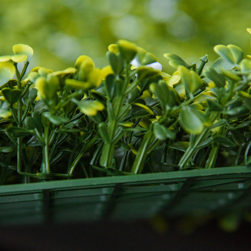 50cm Faux Evergreen Hedge