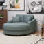 Canapé-lit moderne de 55 po Misty Green