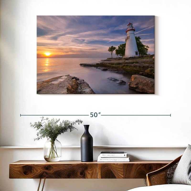 Marblehead lighthouse photography Aletra, H 26 po x l 39 po