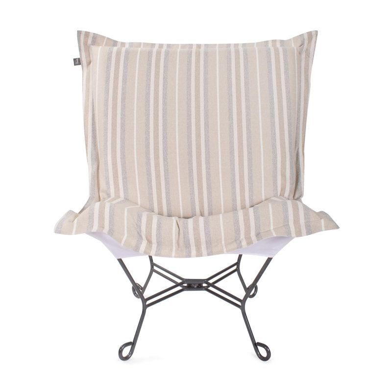 Fauteuil à volutes intérieur / extérieur Marek Dune, Sable