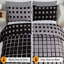 Premium Duvet Cover Set Dotty Pattern Double Brushed Microfiber Reversible With Zipper Closure & Corner Ties-122499625